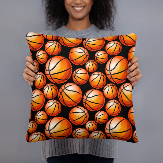 Basketball Pillow 18″×18″ Spirit Gear Collective Pillow