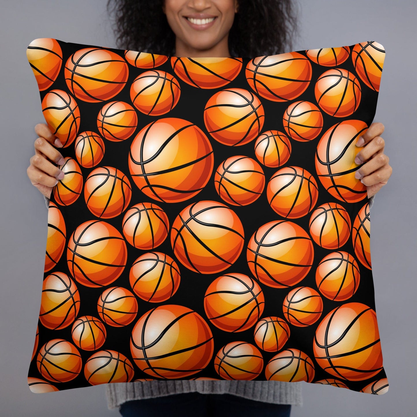 Basketball Pillow 22″×22″ Spirit Gear Collective Pillow