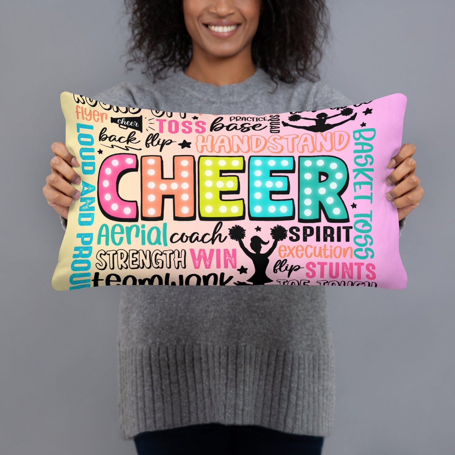 Chearleading Pillow 20″×12″ Spirit Gear Collective Pillow