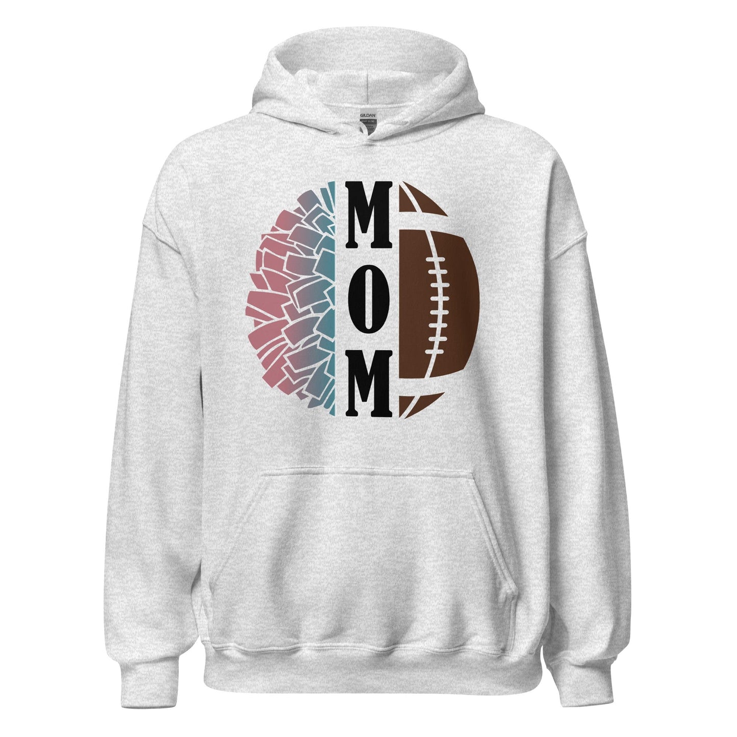 Cheer and Football Mom Hoodie Ash / S Spirit Gear Collective Hoodie