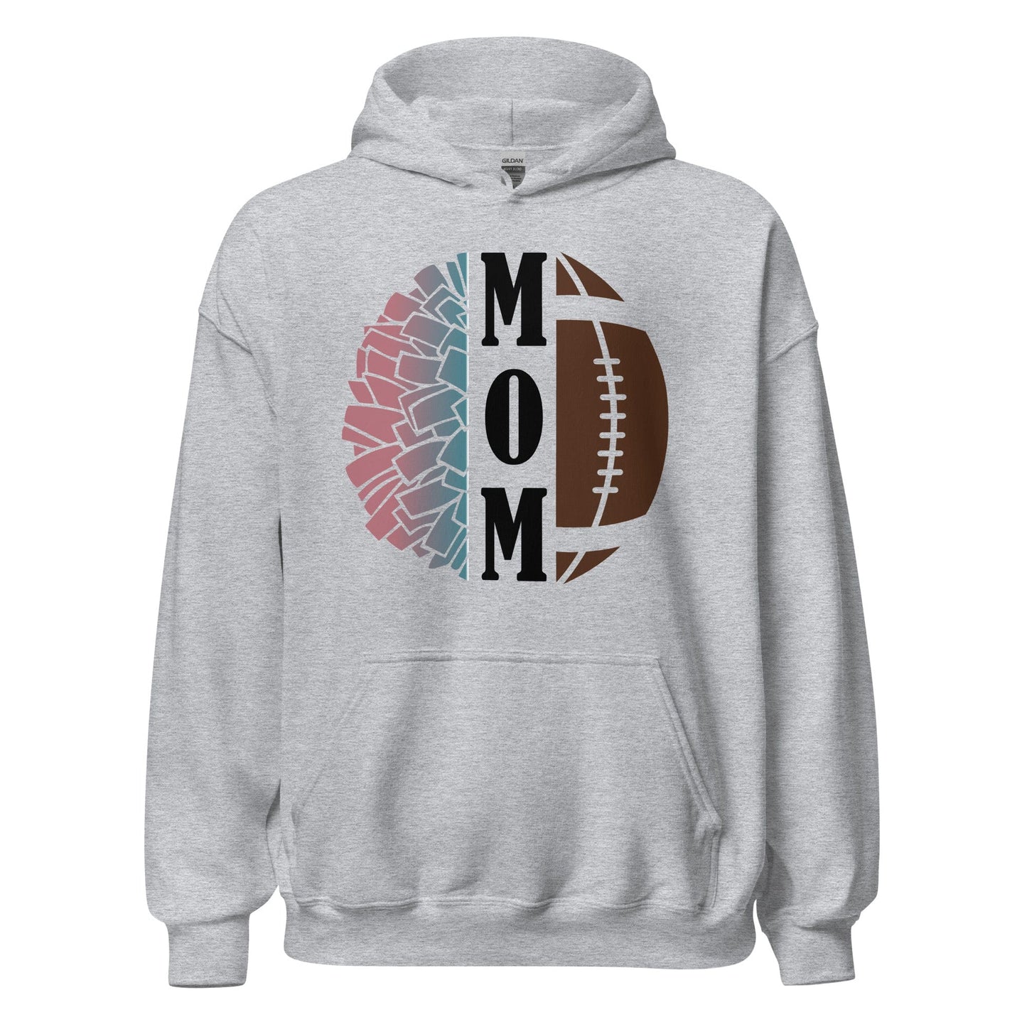 Cheer and Football Mom Hoodie Sport Grey / S Spirit Gear Collective Hoodie