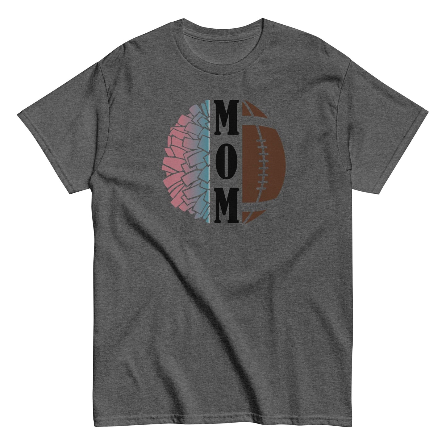 Cheer and Football Mom Shirt Dark Heather / S Spirit Gear Collective T-Shirt