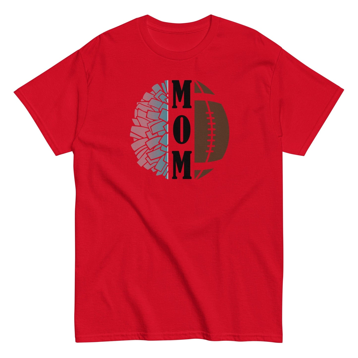 Cheer and Football Mom Shirt Red / S Spirit Gear Collective T-Shirt