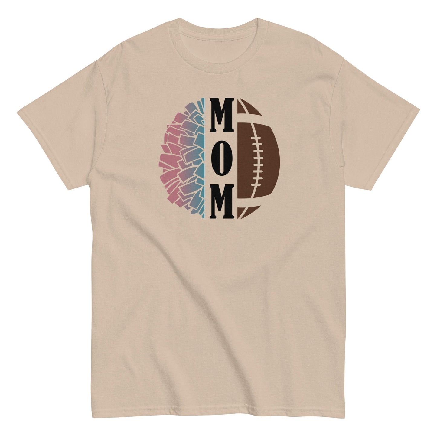 Cheer and Football Mom Shirt Sand / S Spirit Gear Collective T-Shirt