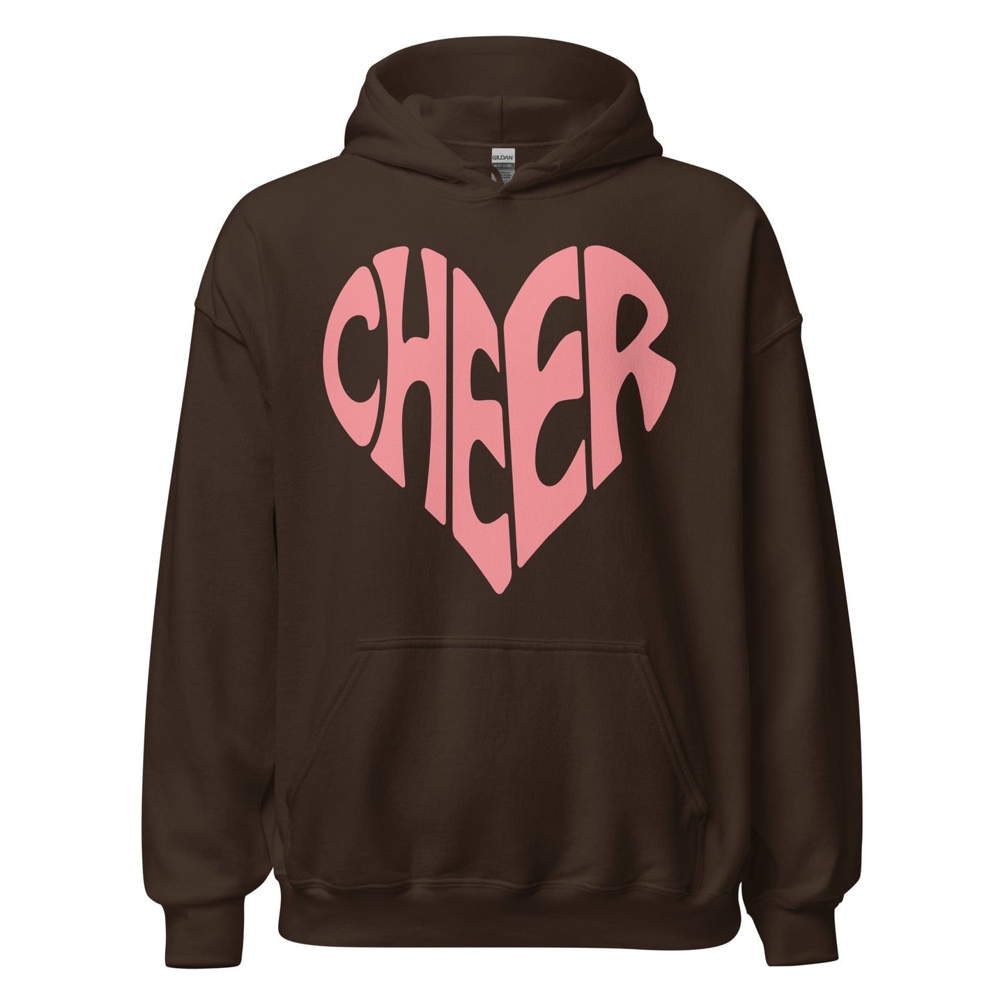 Cheer Graphic Hoodie Dark Chocolate / S Spirit Gear Collective Hoodie