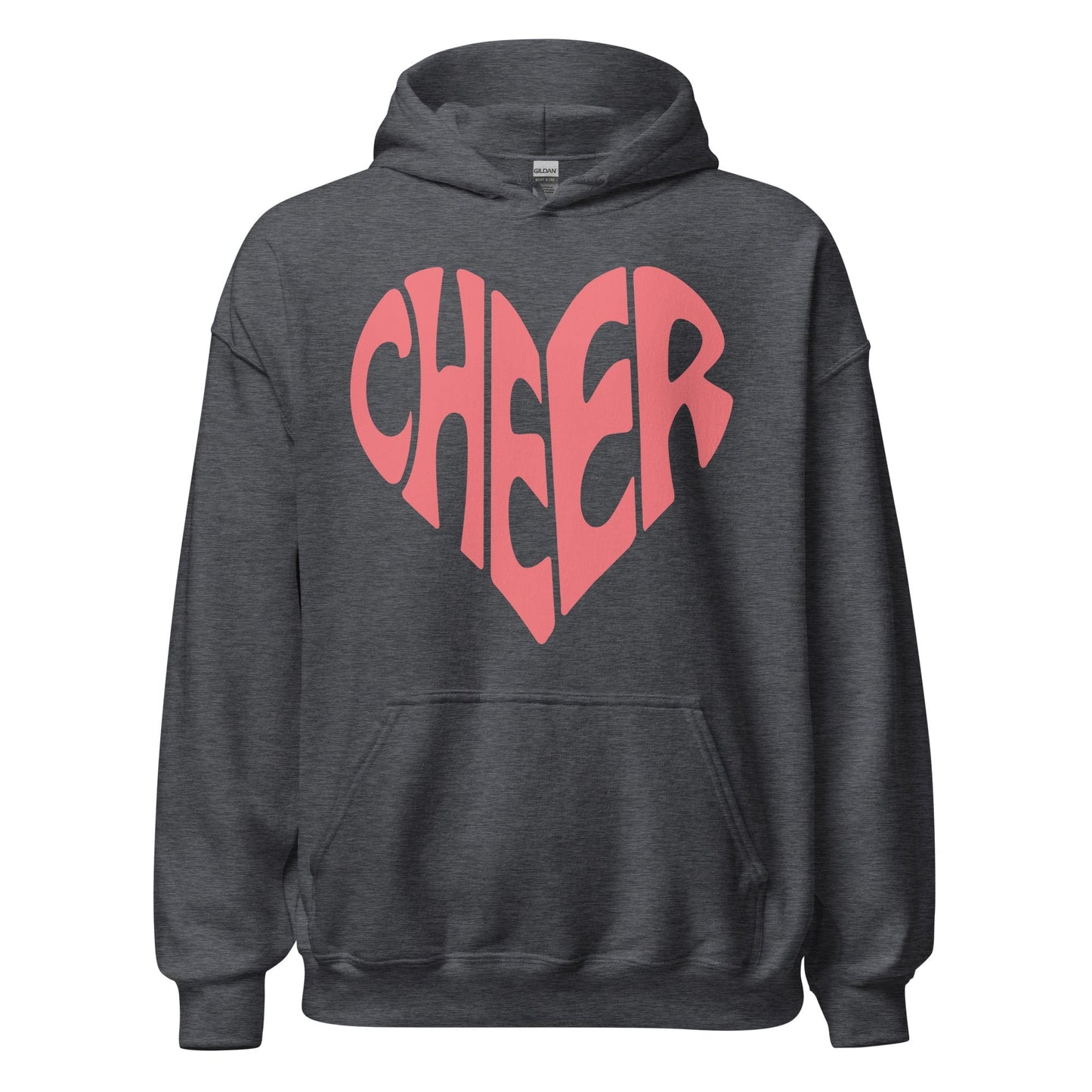 Cheer Graphic Hoodie Dark Heather / S Spirit Gear Collective Hoodie