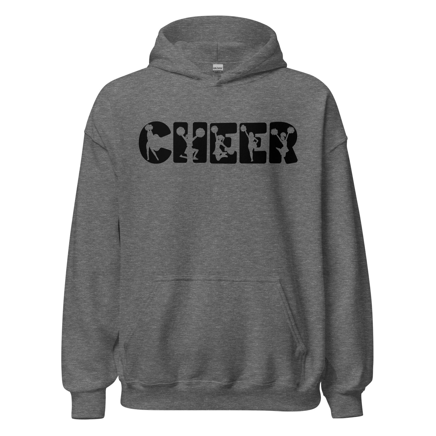 Cheer Graphic Hoodie Graphite Heather / S Spirit Gear Collective Hoodie