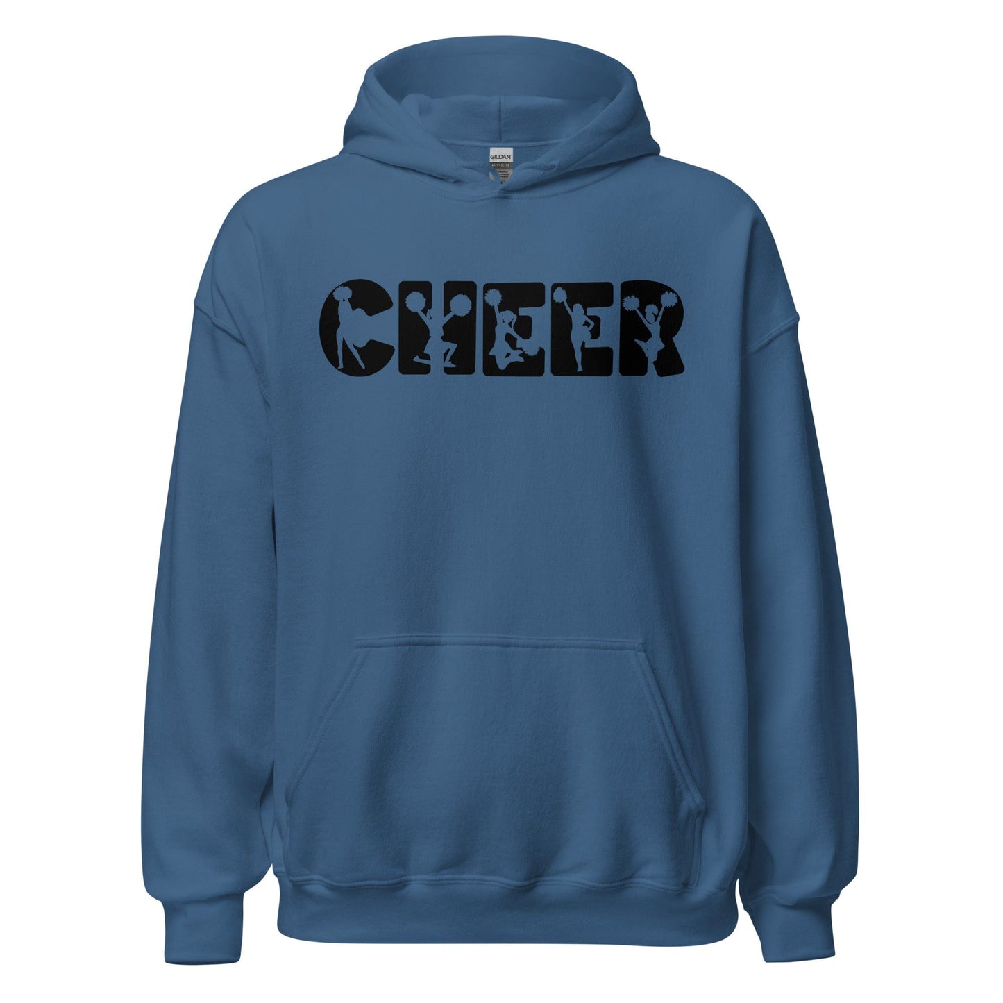 Cheer Graphic Hoodie Indigo Blue / S Spirit Gear Collective Hoodie