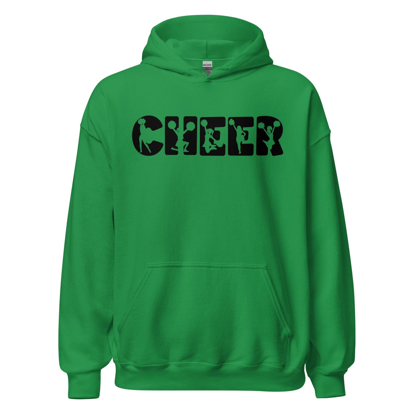 Cheer Graphic Hoodie Irish Green / S Spirit Gear Collective Hoodie