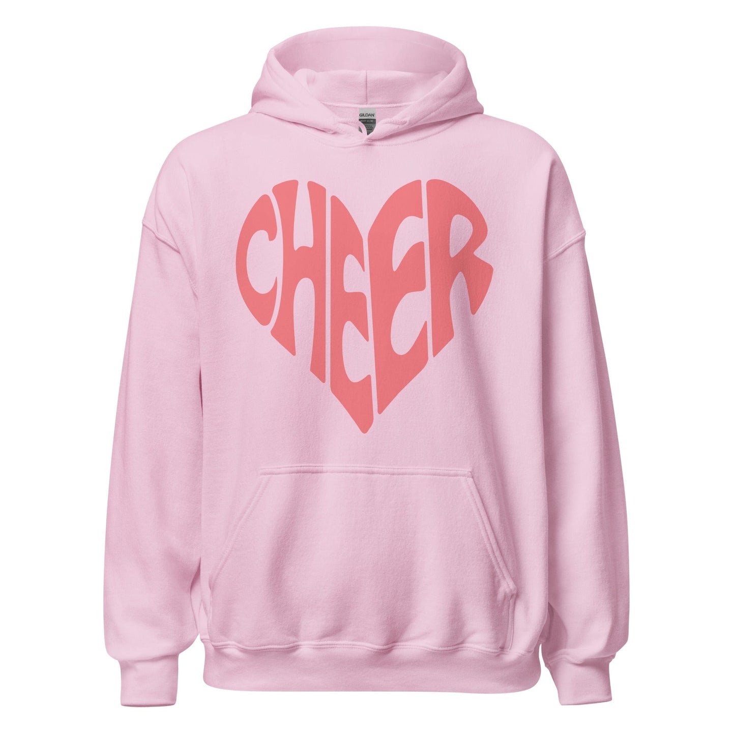 Cheer Graphic Hoodie Light Pink / S Spirit Gear Collective Hoodie