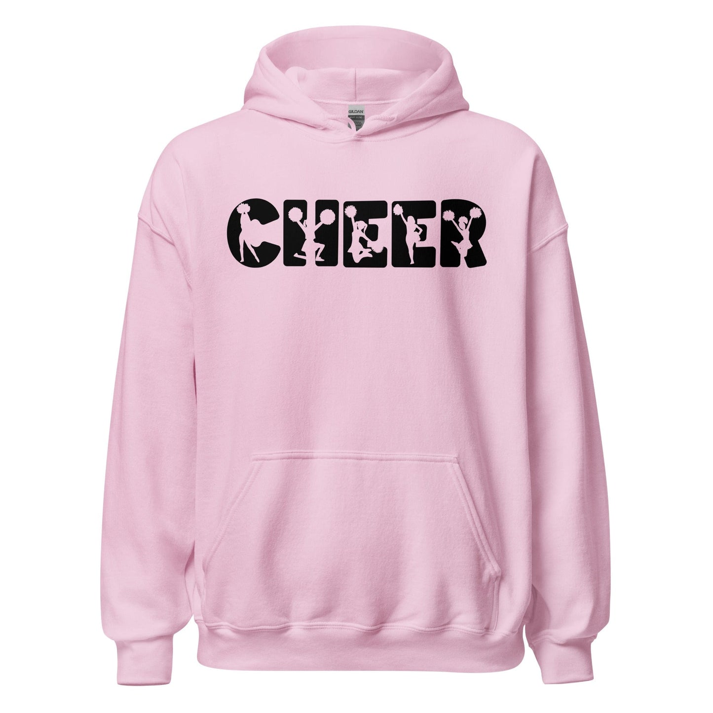 Cheer Graphic Hoodie Light Pink / S Spirit Gear Collective Hoodie