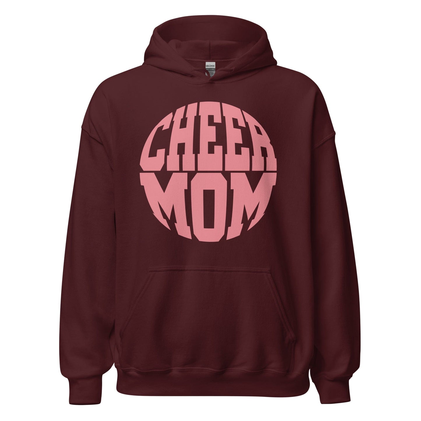 Cheer Graphic Hoodie Maroon / S Spirit Gear Collective Hoodie