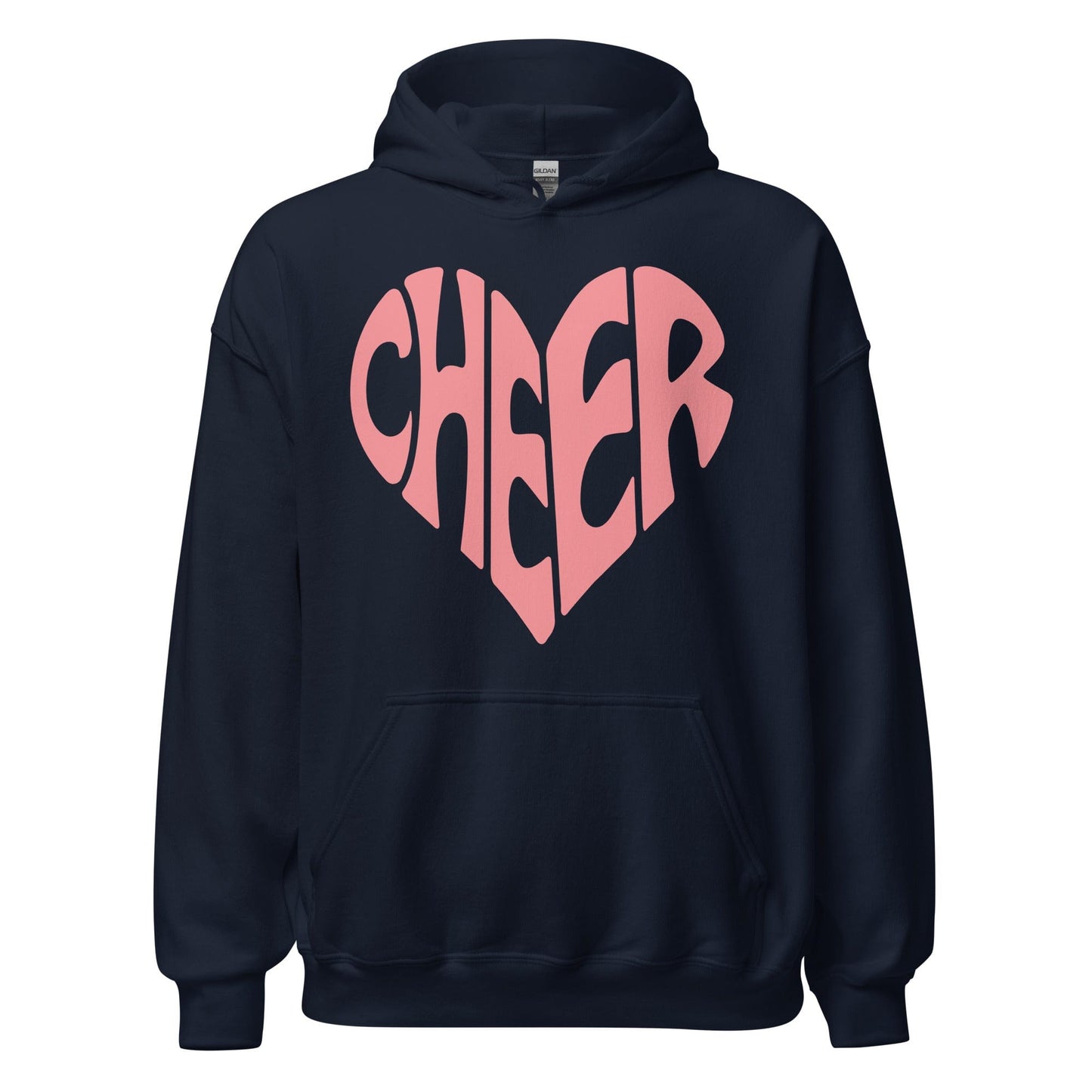 Cheer Graphic Hoodie Navy / S Spirit Gear Collective Hoodie