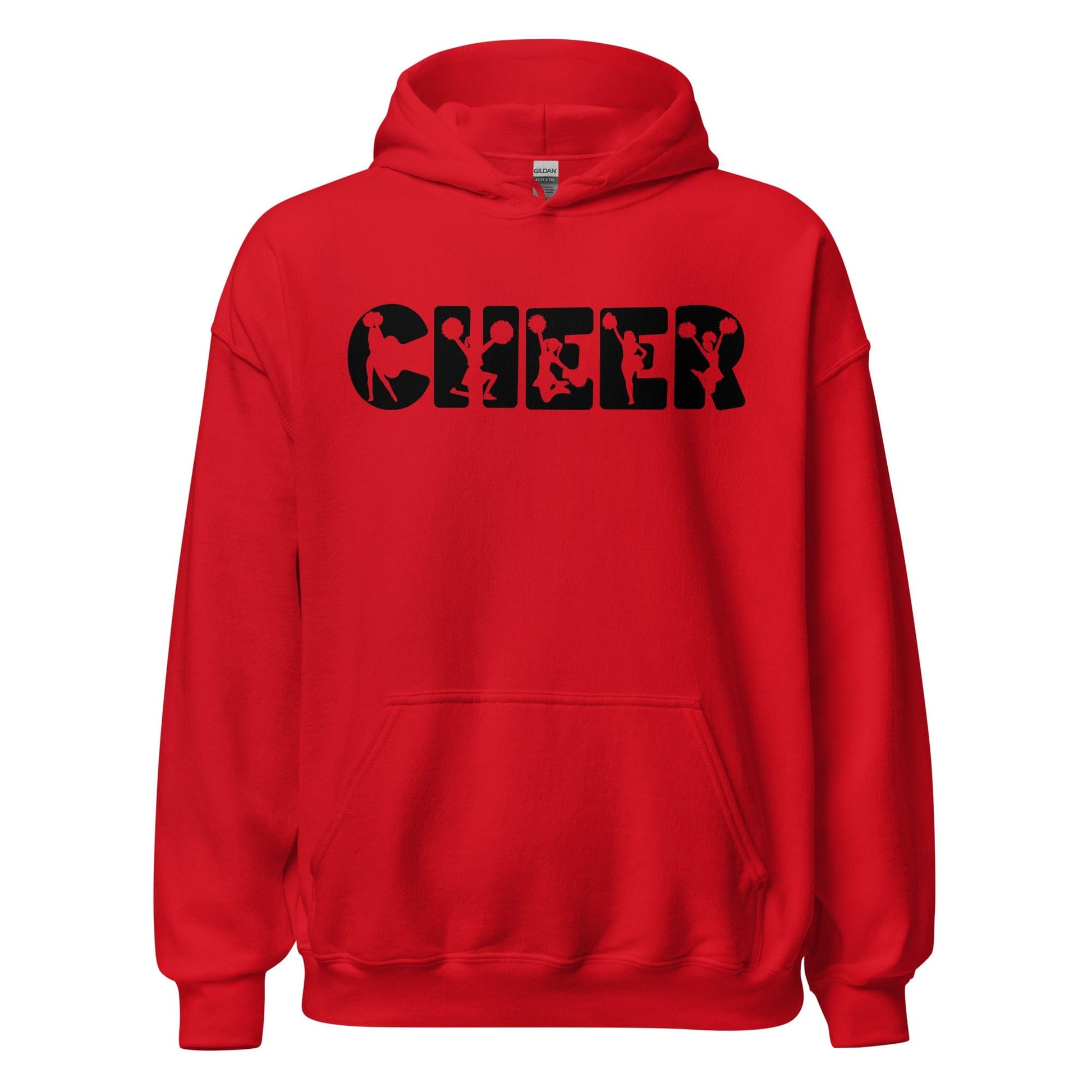 Cheer Graphic Hoodie Red / S Spirit Gear Collective Hoodie