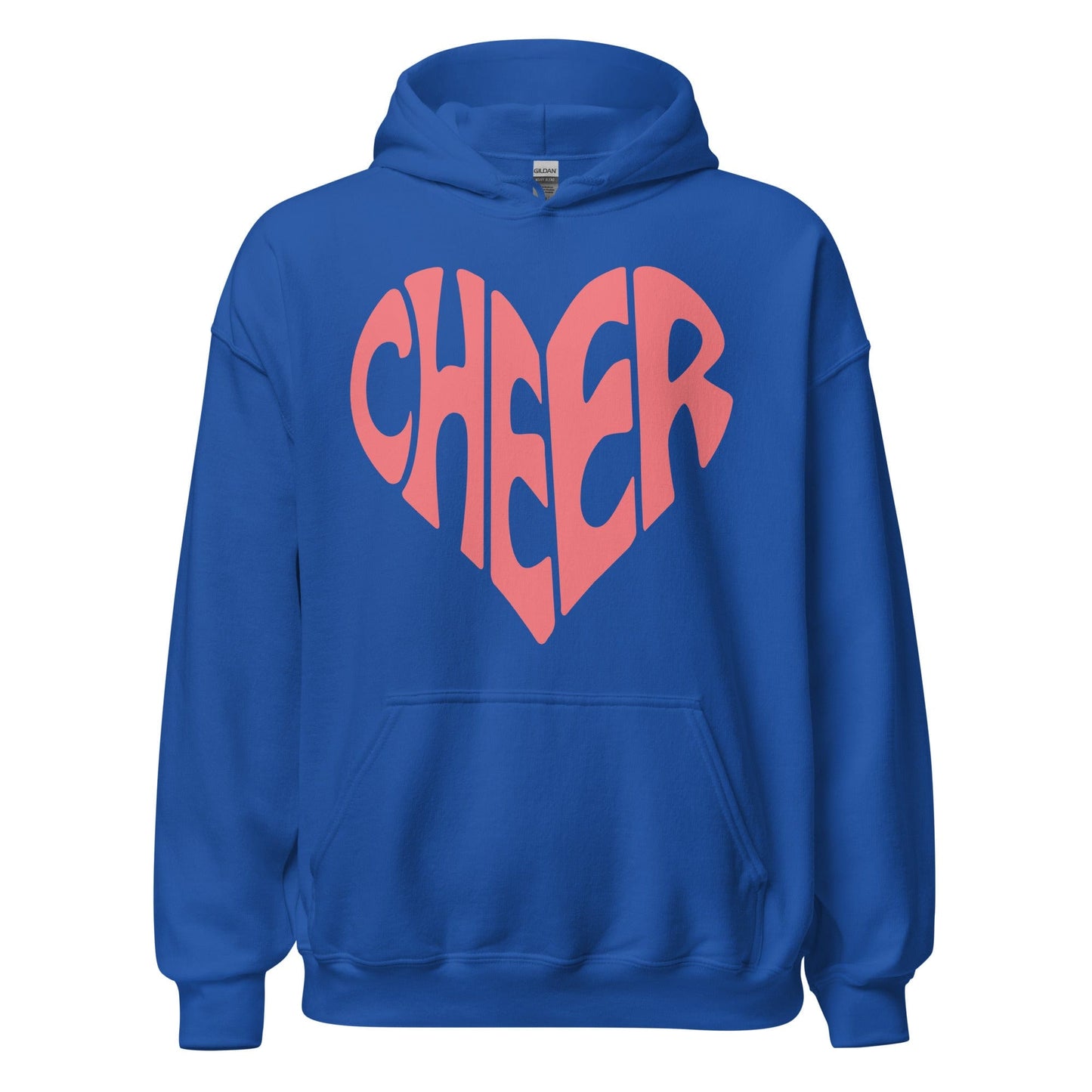 Cheer Graphic Hoodie Royal / S Spirit Gear Collective Hoodie