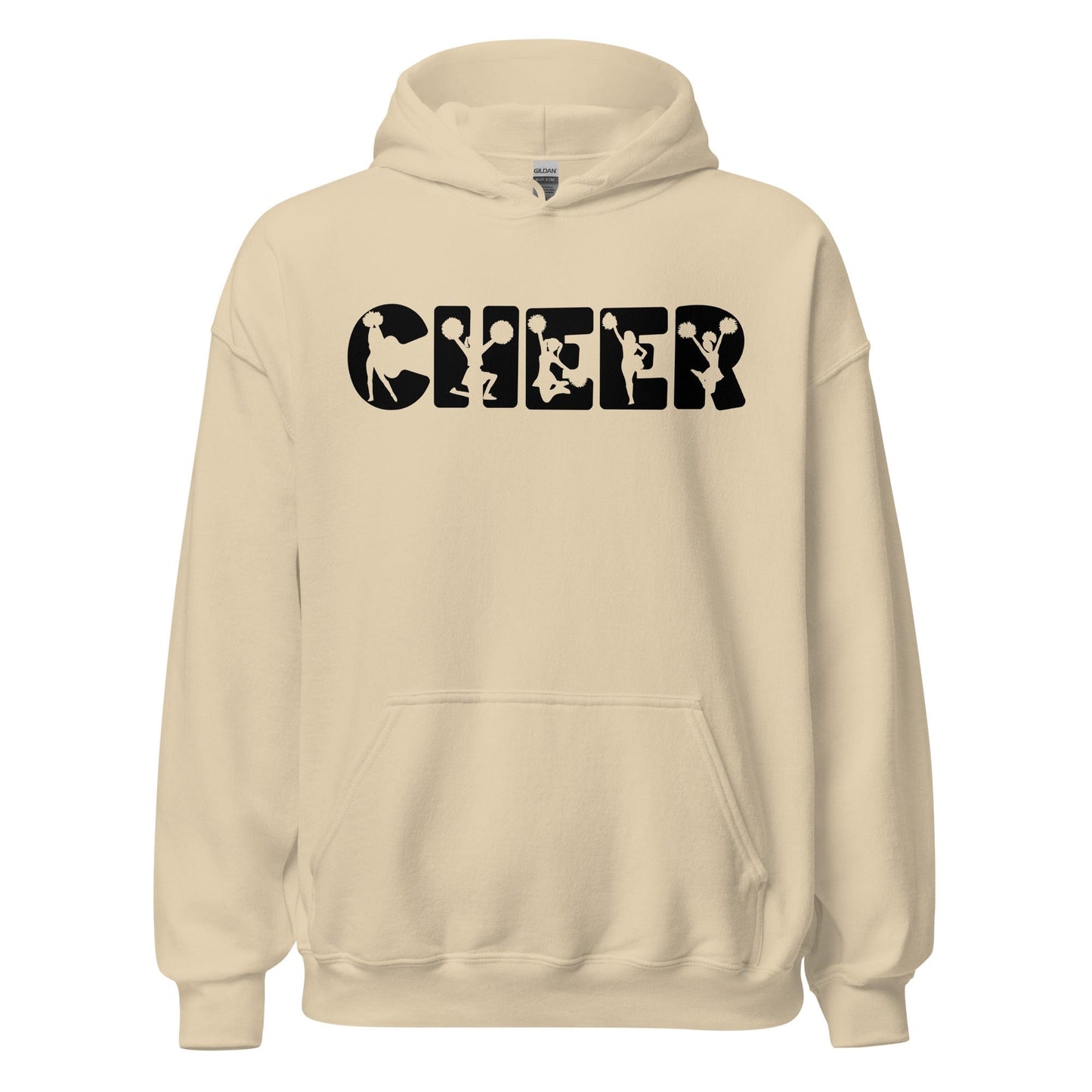 Cheer Graphic Hoodie Sand / S Spirit Gear Collective Hoodie