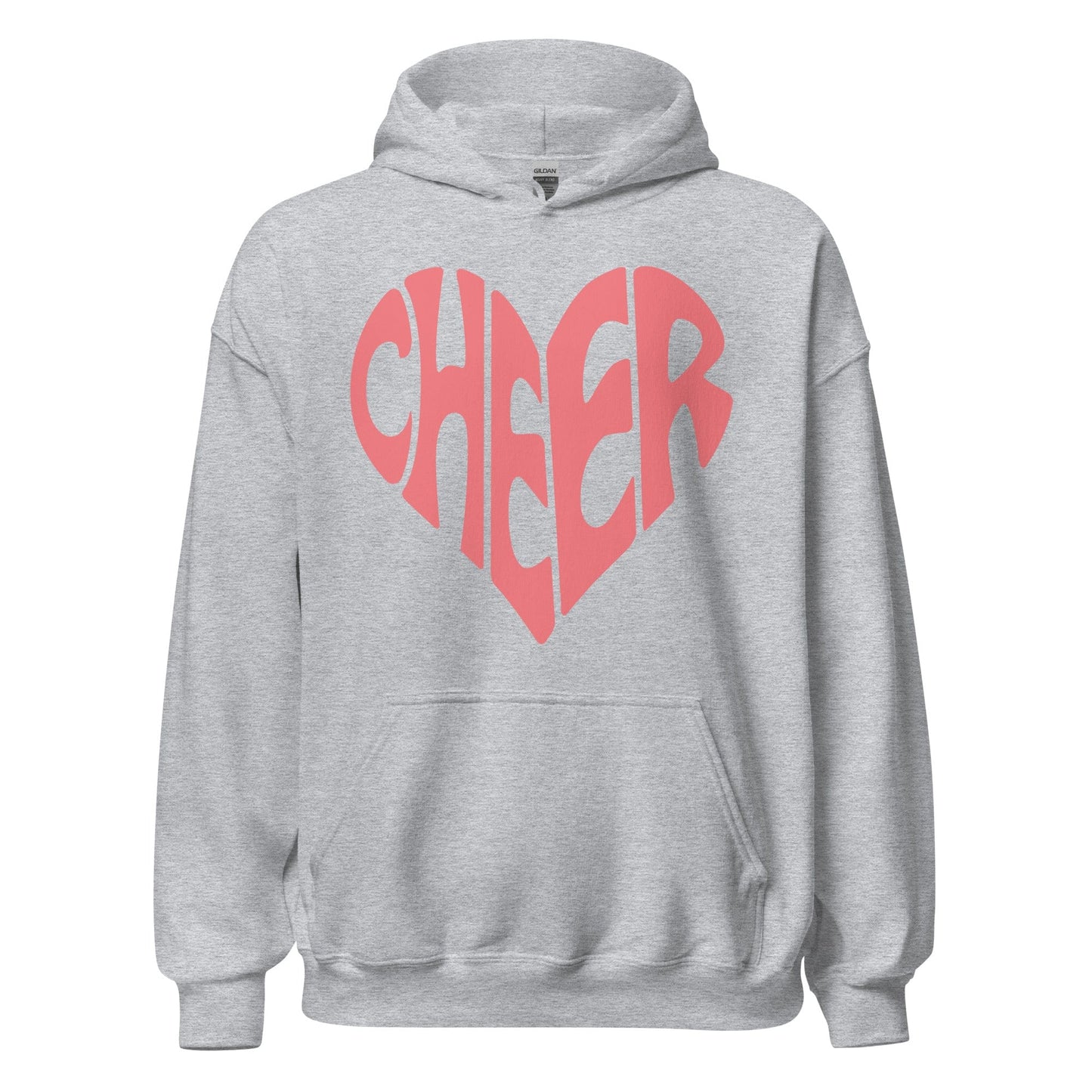 Cheer Graphic Hoodie Sport Grey / S Spirit Gear Collective Hoodie