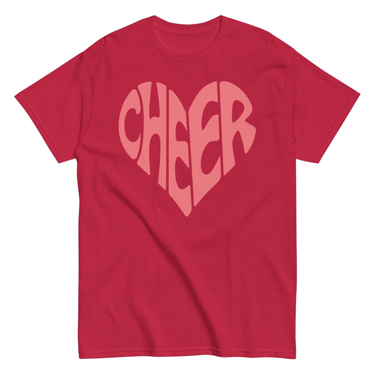 Cheer Graphic Shirt Cardinal / S Spirit Gear Collective T-Shirt