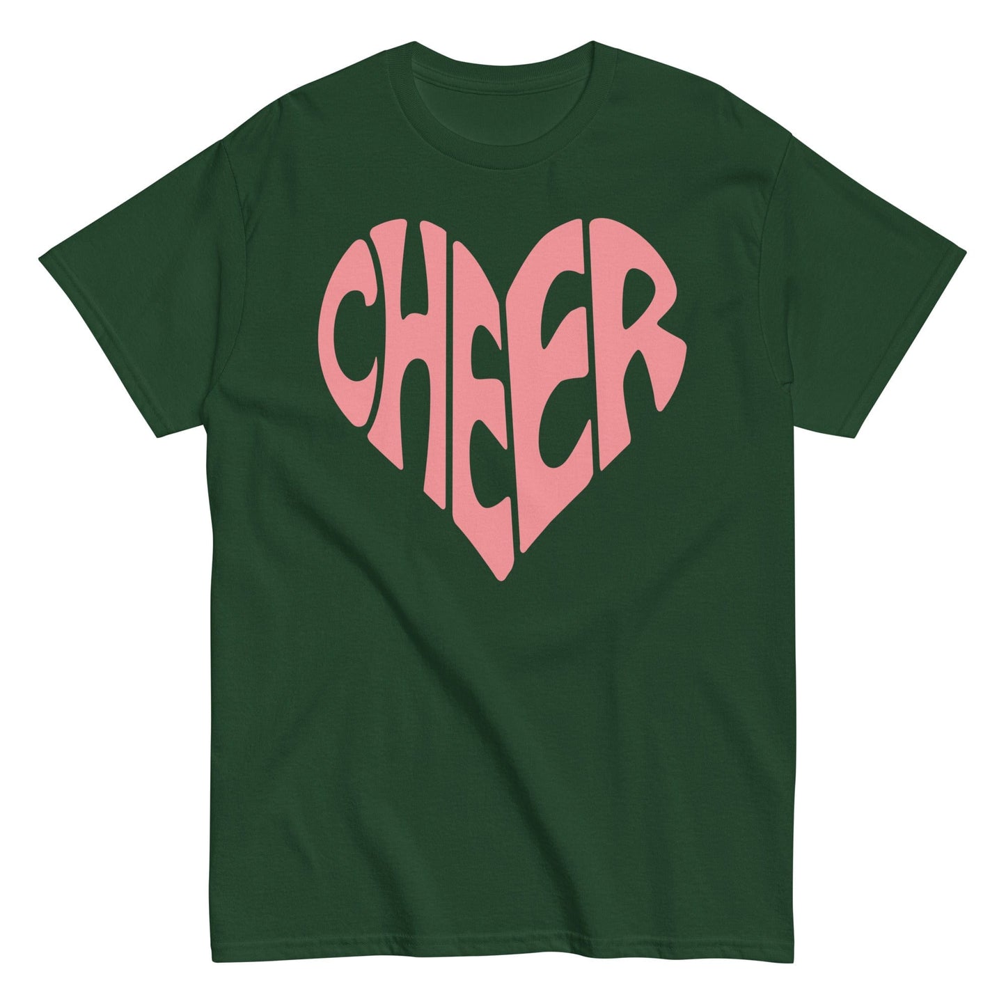 Cheer Graphic Shirt Forest Green / S Spirit Gear Collective T-Shirt