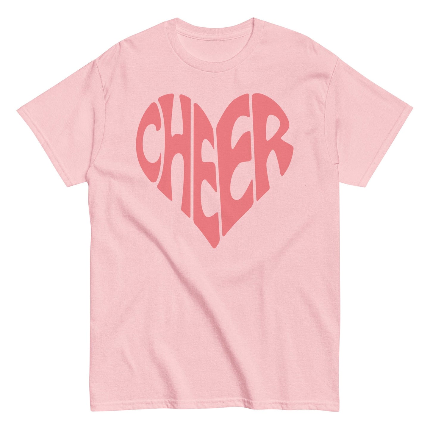 Cheer Graphic Shirt Light Pink / S Spirit Gear Collective T-Shirt