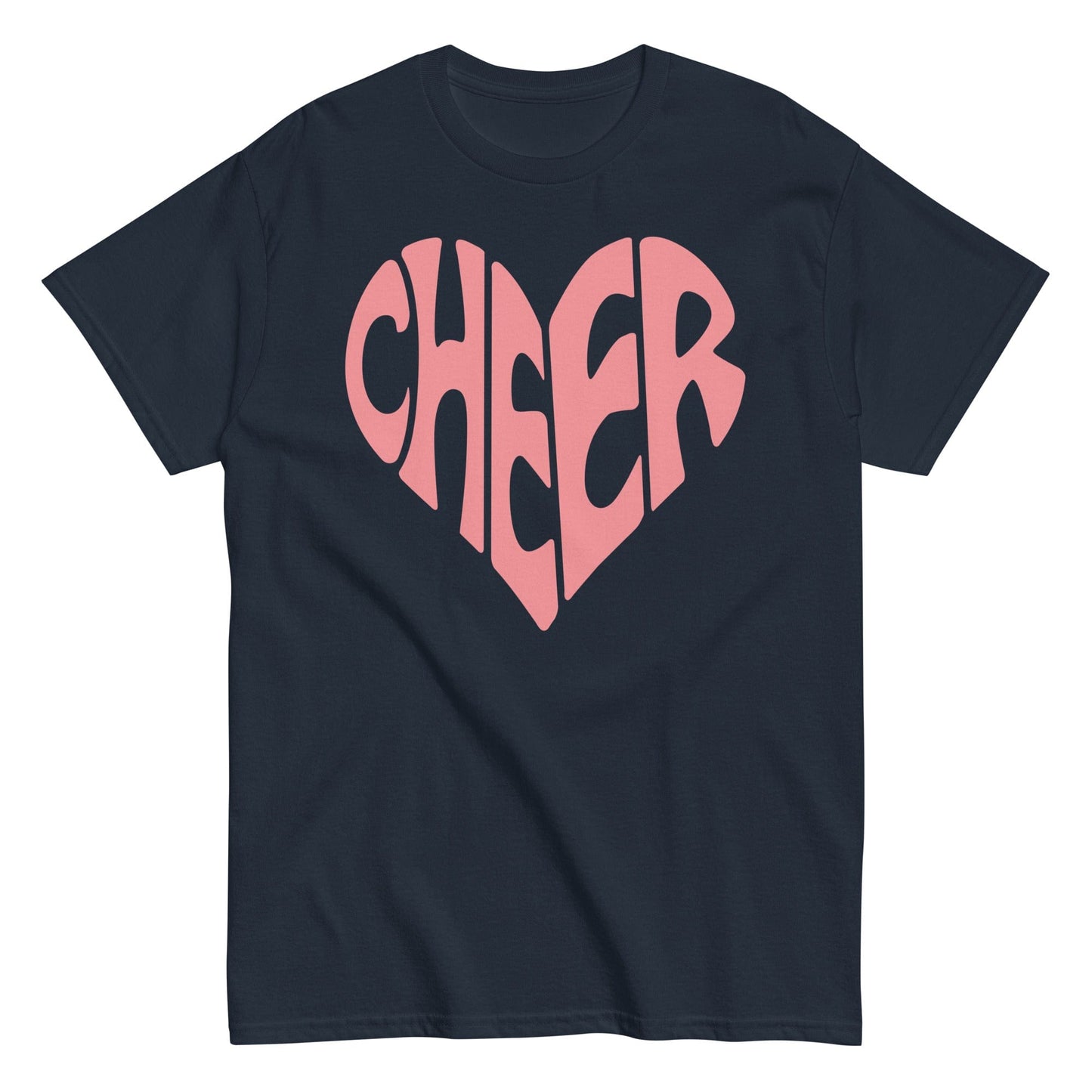 Cheer Graphic Shirt Navy / S Spirit Gear Collective T-Shirt