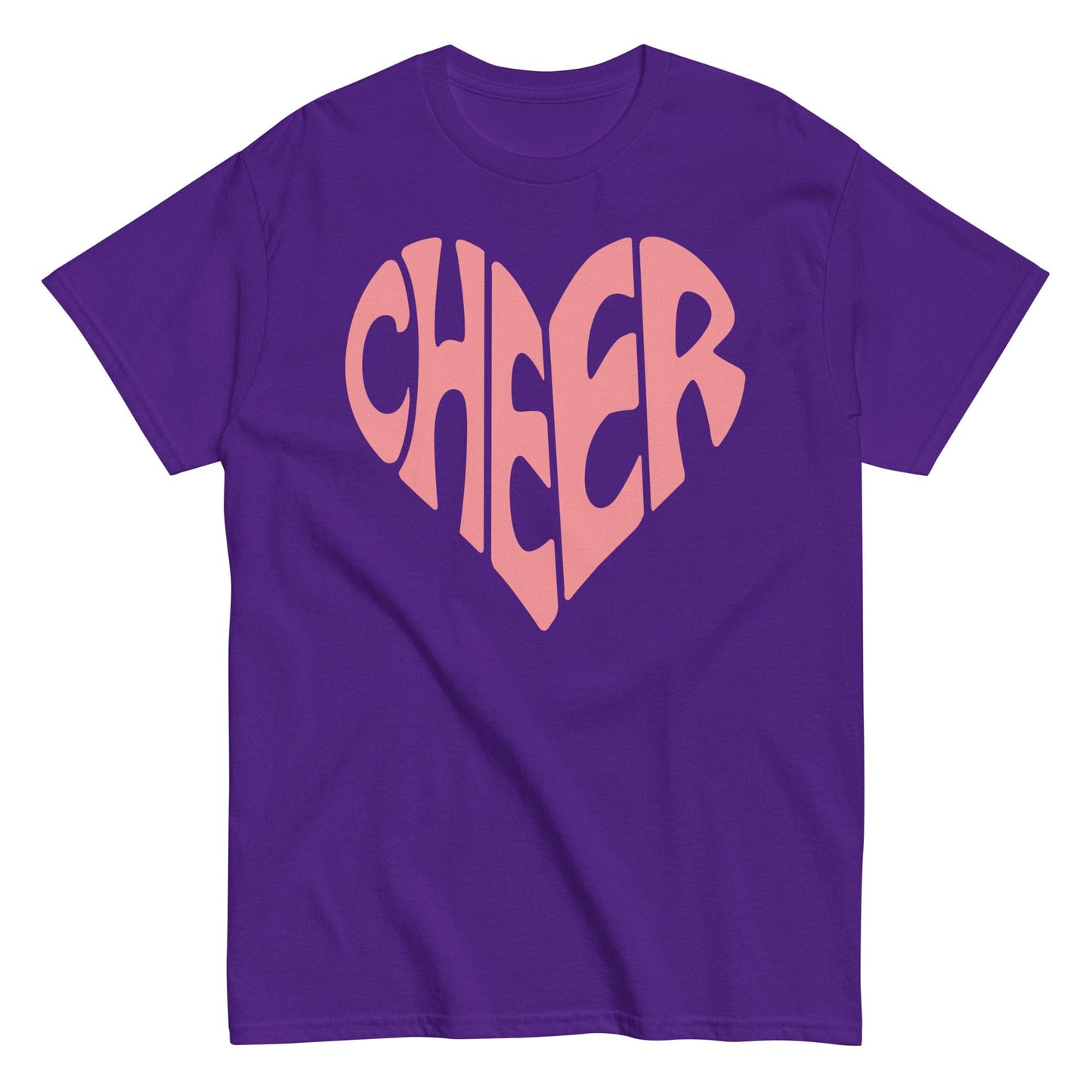 Cheer Graphic Shirt Purple / S Spirit Gear Collective T-Shirt