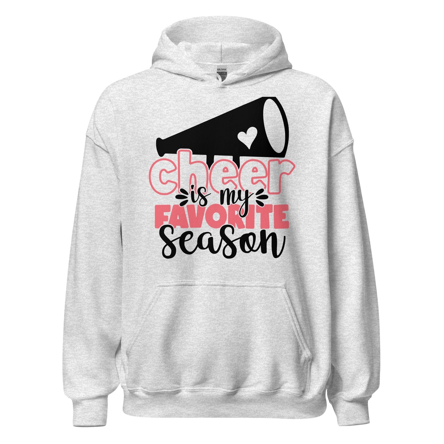 Cheer Is My Favorite Hoodie Ash / S Spirit Gear Collective Hoodie