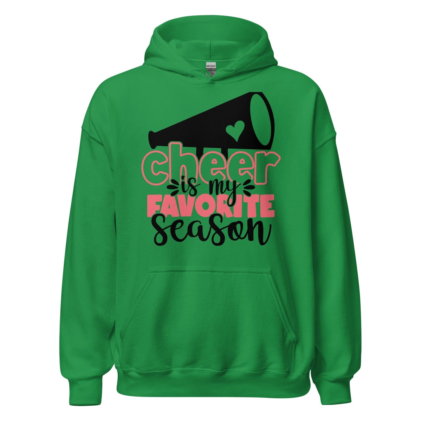 Cheer Is My Favorite Hoodie Irish Green / S Spirit Gear Collective Hoodie