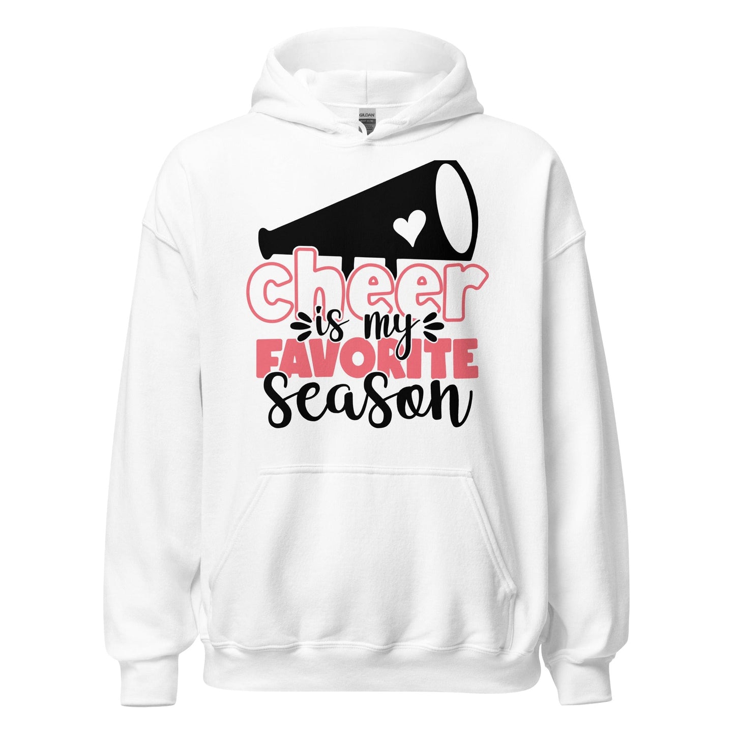 Cheer Is My Favorite Hoodie White / S Spirit Gear Collective Hoodie