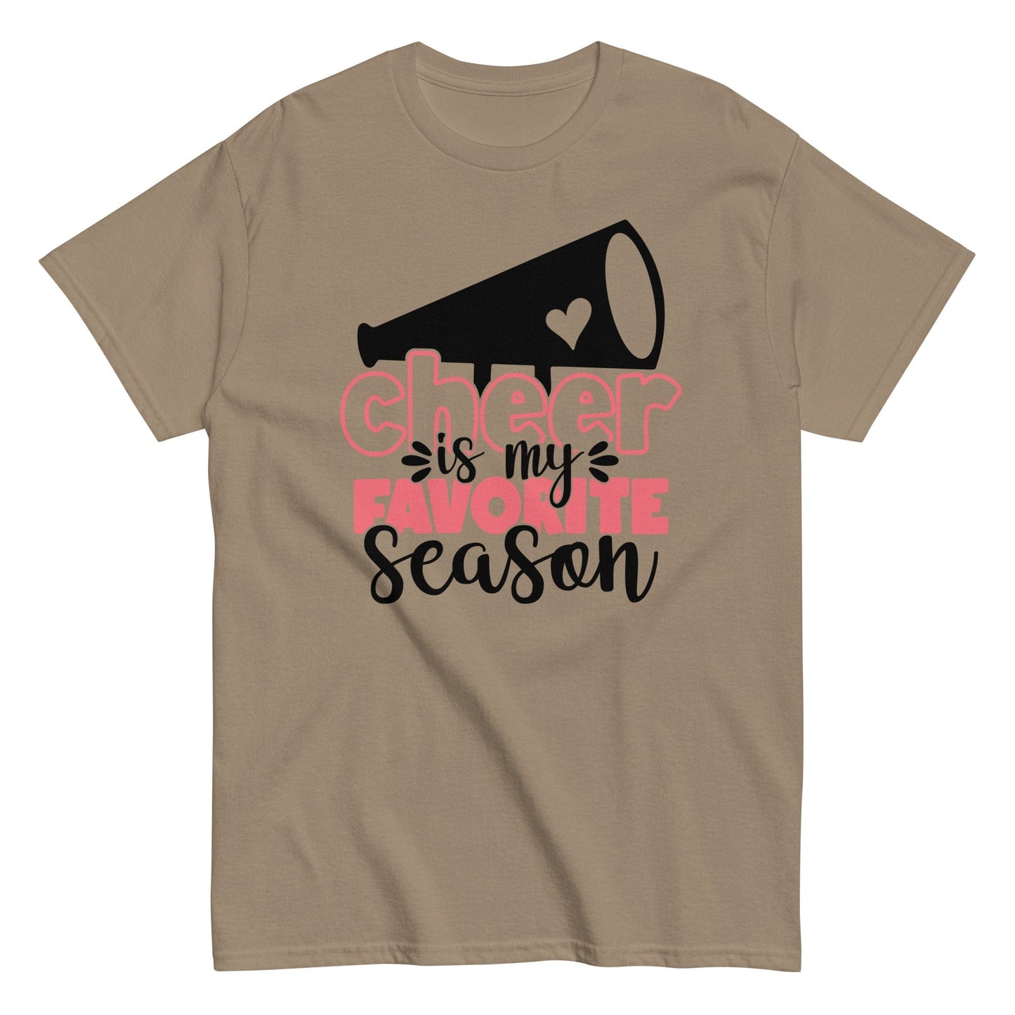 Cheer Is My Favorite Season Shirt Brown Savana / S Spirit Gear Collective T-Shirt