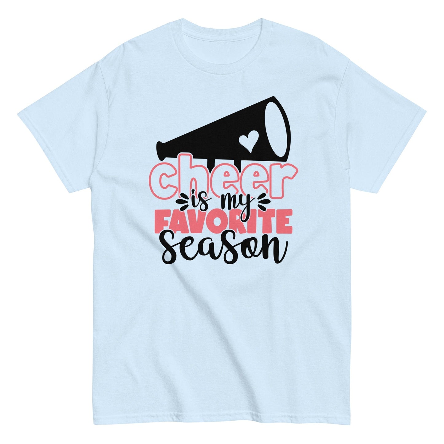 Cheer Is My Favorite Season Shirt Light Blue / S Spirit Gear Collective T-Shirt