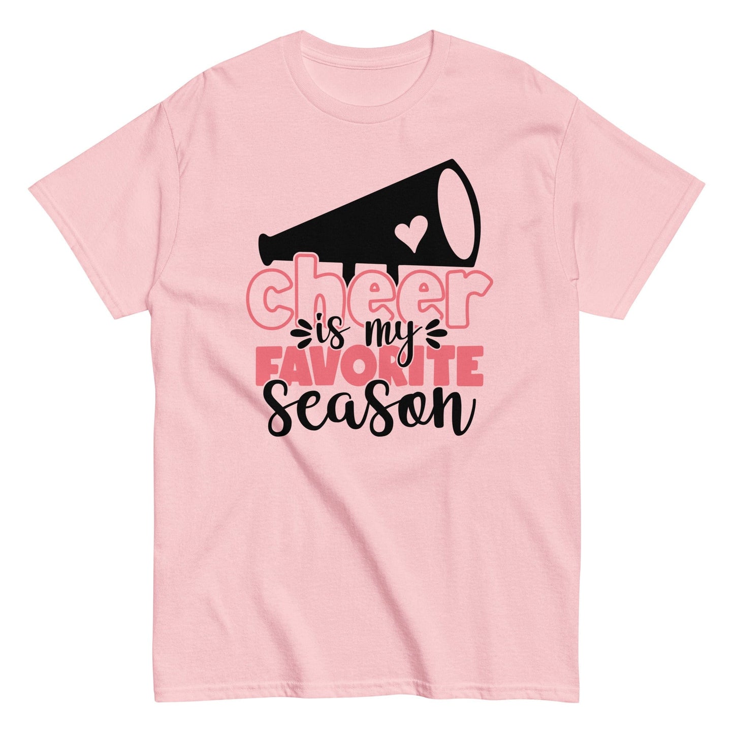 Cheer Is My Favorite Season Shirt Light Pink / S Spirit Gear Collective T-Shirt