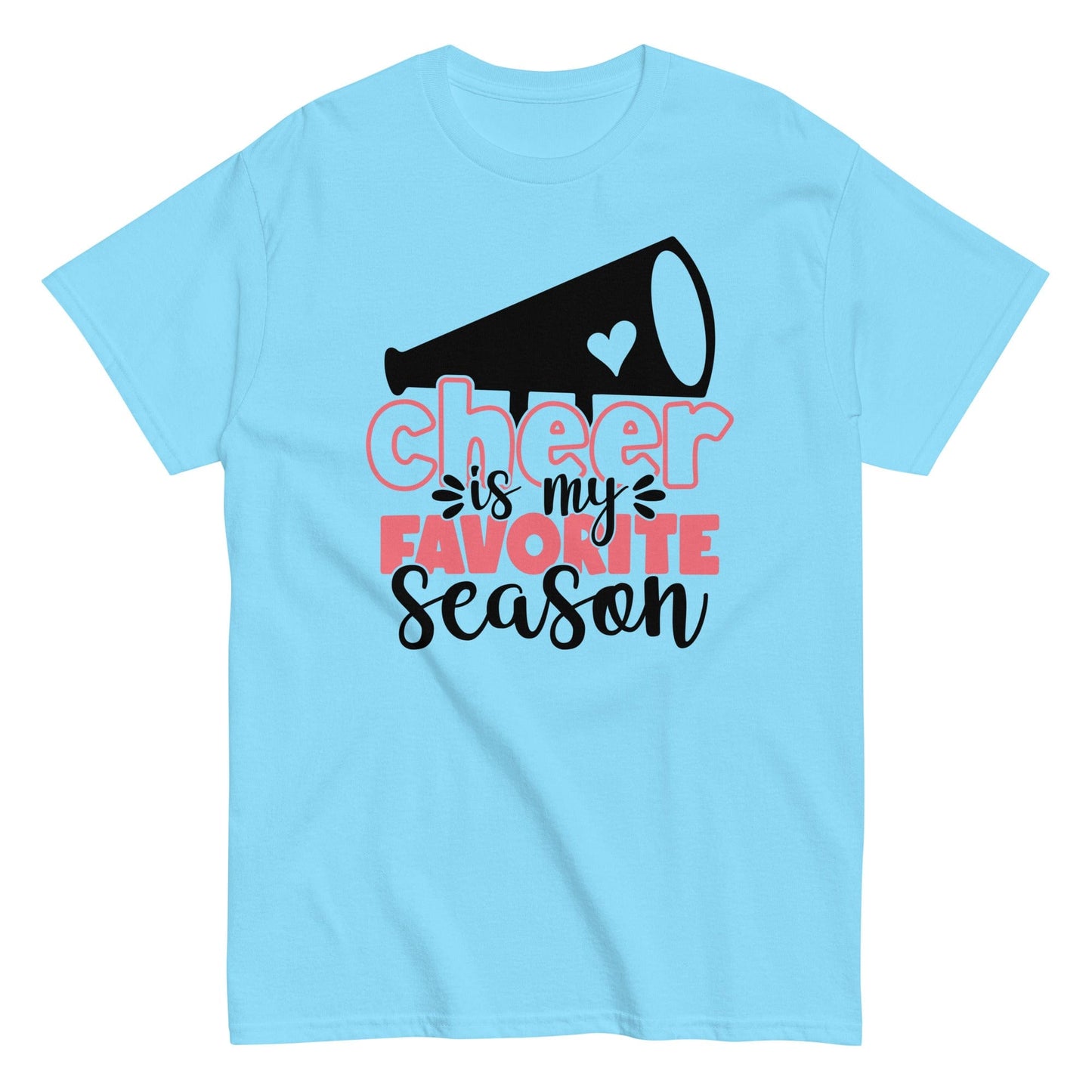 Cheer Is My Favorite Season Shirt Sky / S Spirit Gear Collective T-Shirt