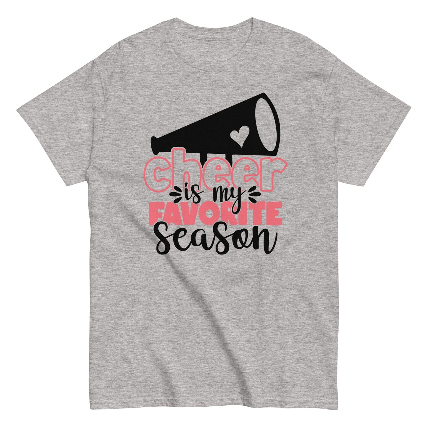 Cheer Is My Favorite Season Shirt Sport Grey / S Spirit Gear Collective T-Shirt