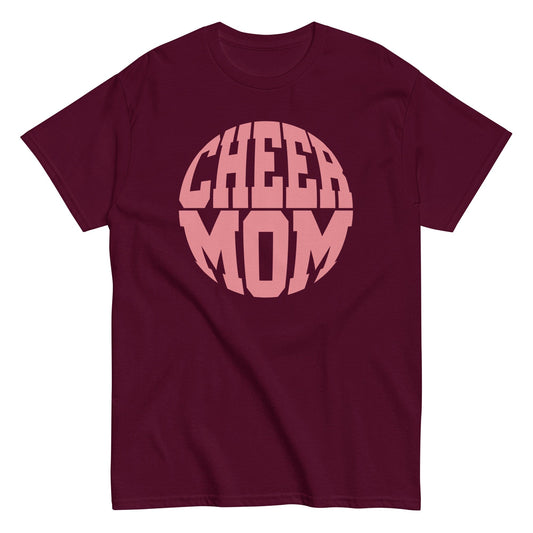 Cheer Mom Graphic Shirt Maroon / S Spirit Gear Collective T-Shirt