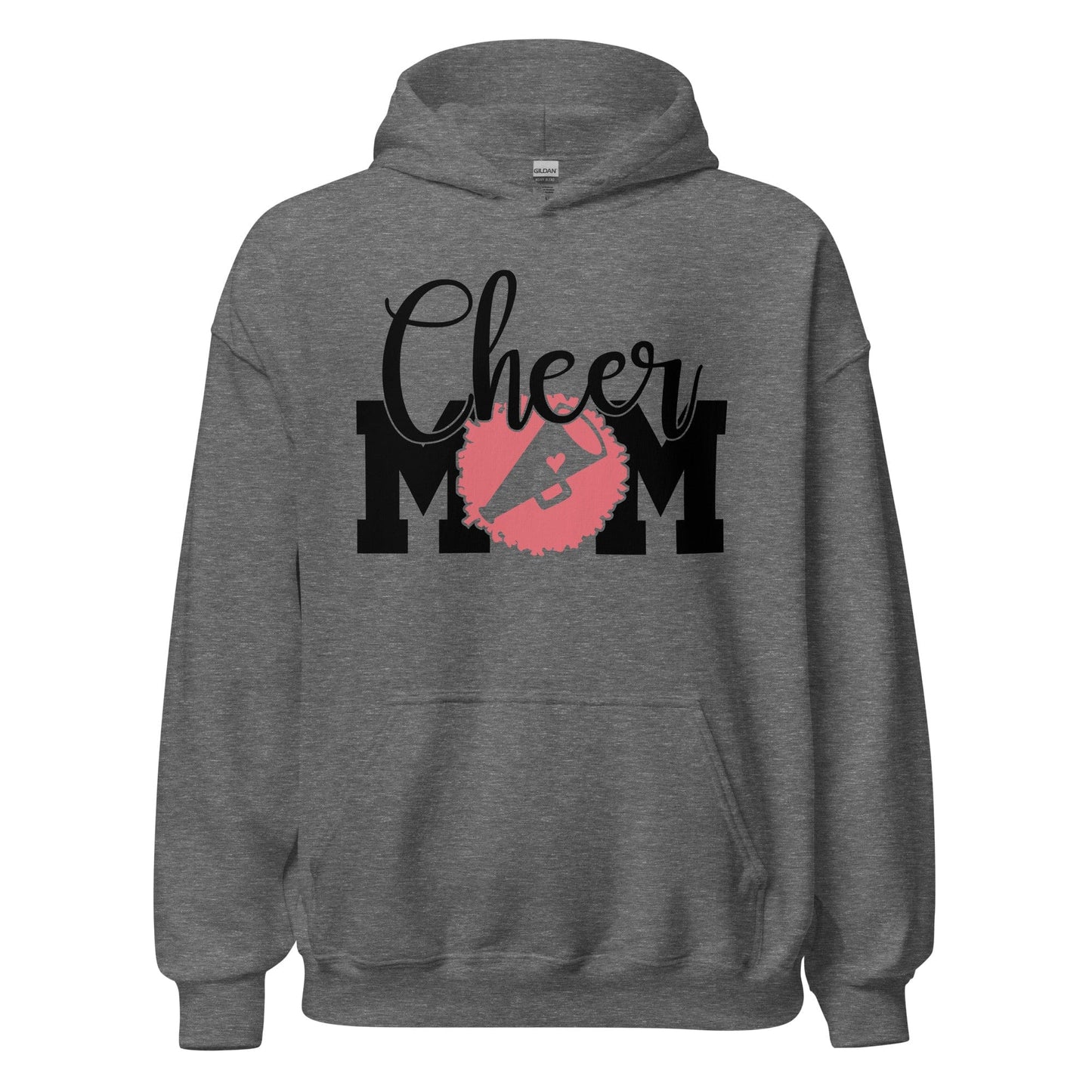 Cheer Mom Hoodie Graphite Heather / S Spirit Gear Collective Hoodie