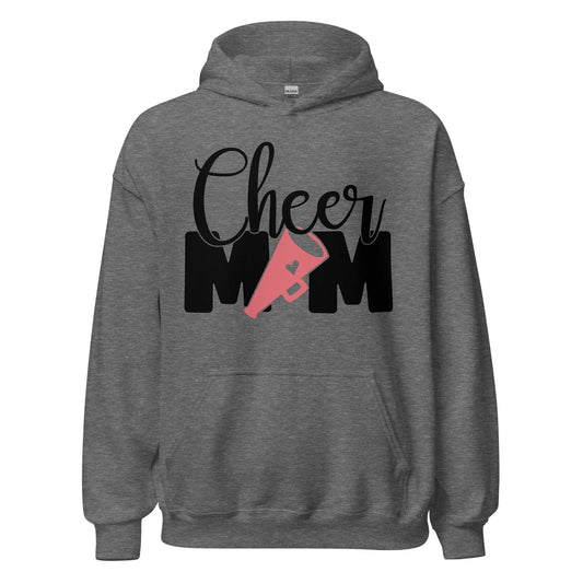 Cheer Mom Hoodie Graphite Heather / S Spirit Gear Collective Hoodie