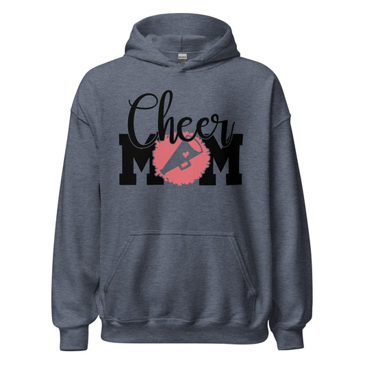 Cheer Mom Hoodie Heather Sport Dark Navy / S Spirit Gear Collective Hoodie