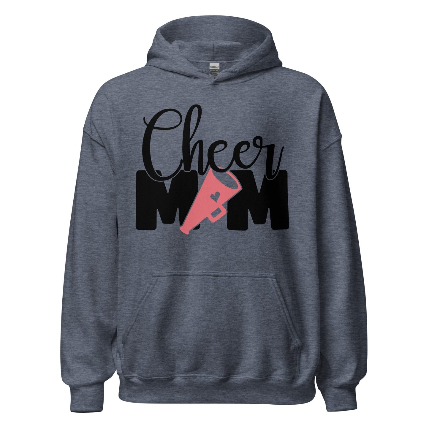 Cheer Mom Hoodie Heather Sport Dark Navy / S Spirit Gear Collective Hoodie