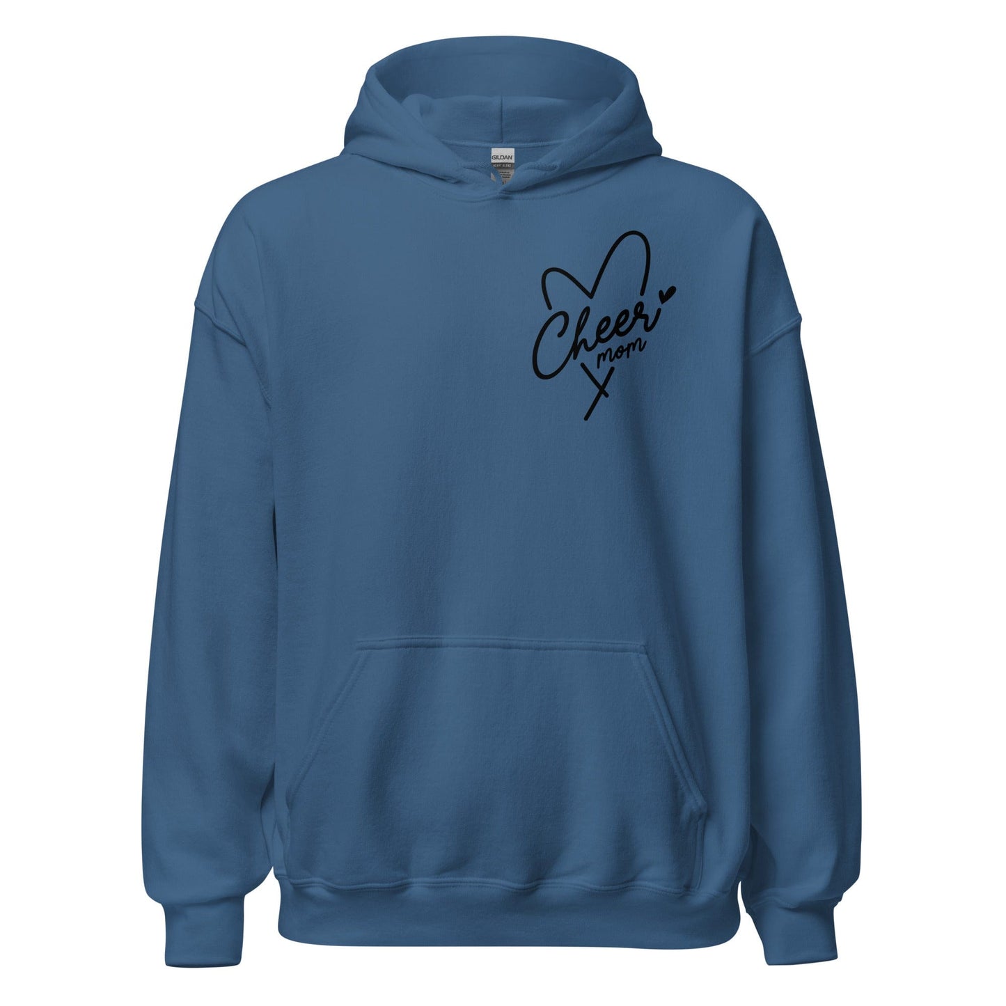 Cheer Mom Hoodie Indigo Blue / S Spirit Gear Collective Hoodie