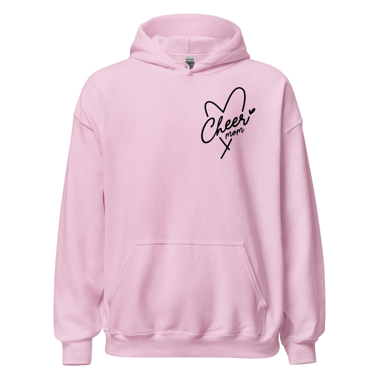 Cheer Mom Hoodie Light Pink / S Spirit Gear Collective Hoodie