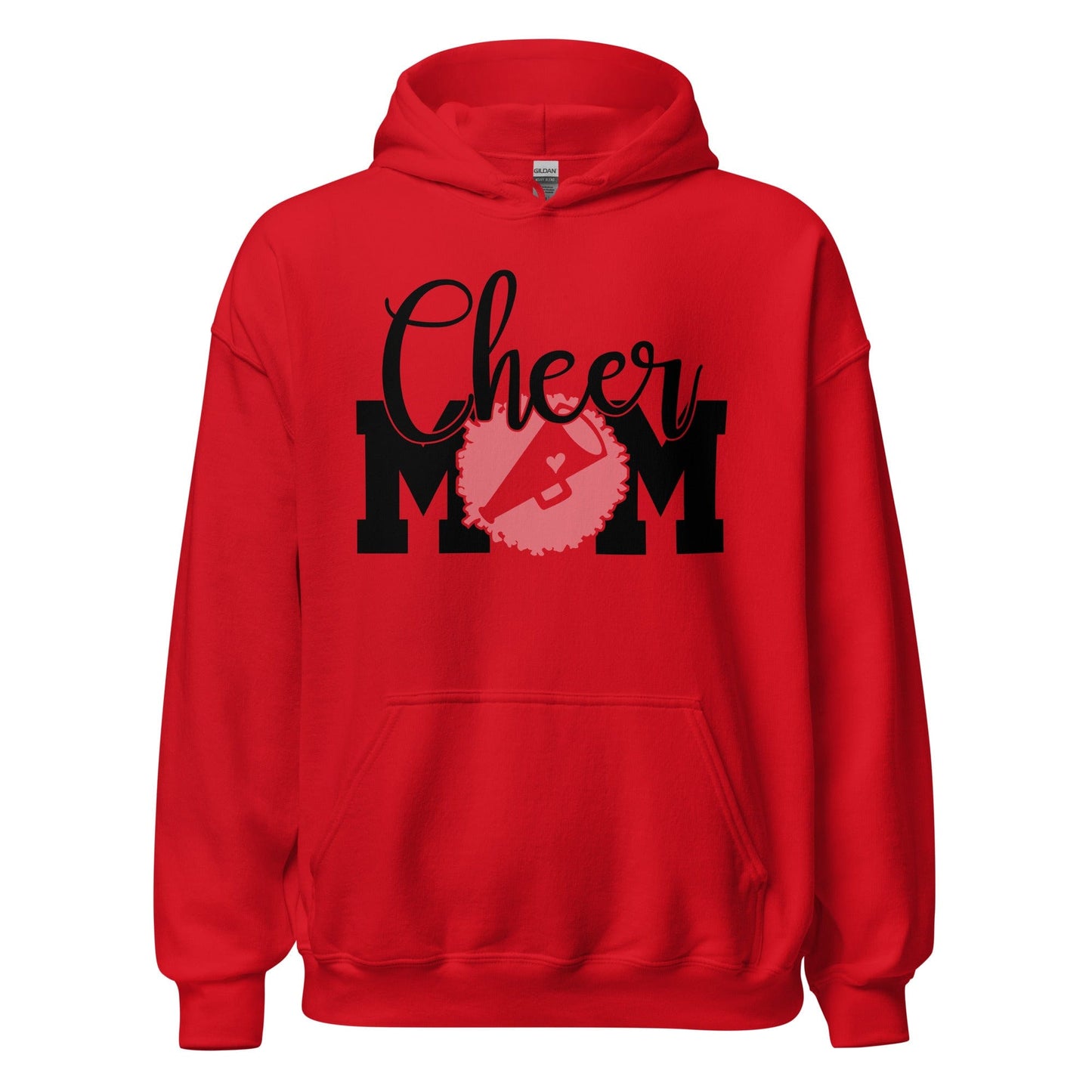 Cheer Mom Hoodie Red / S Spirit Gear Collective Hoodie