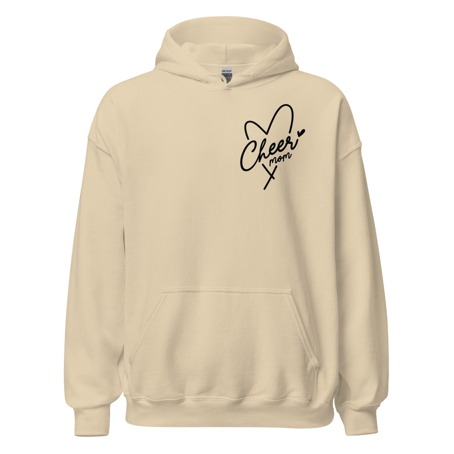 Cheer Mom Hoodie Sand / S Spirit Gear Collective Hoodie