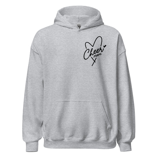 Cheer Mom Hoodie Sport Grey / S Spirit Gear Collective Hoodie