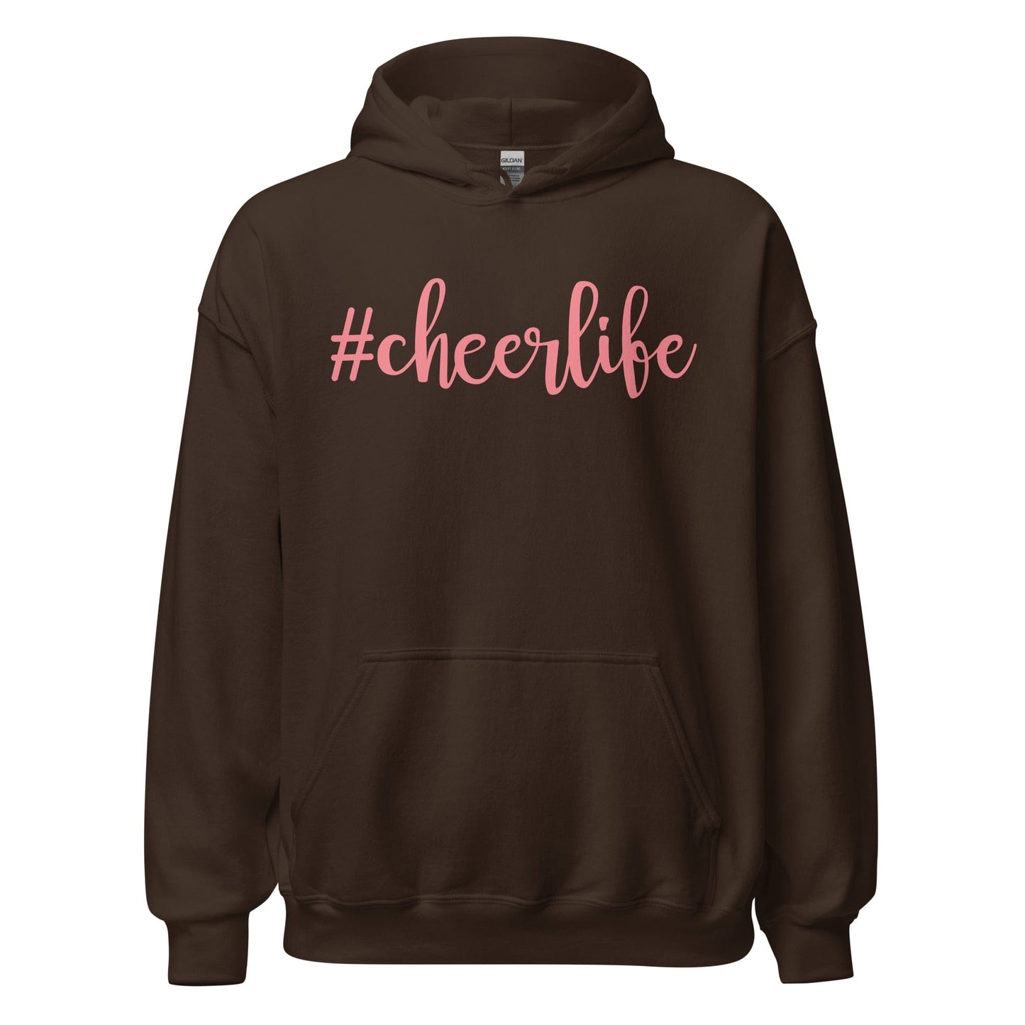 #CheerLife Hoodie Dark Chocolate / S Spirit Gear Collective Hoodie