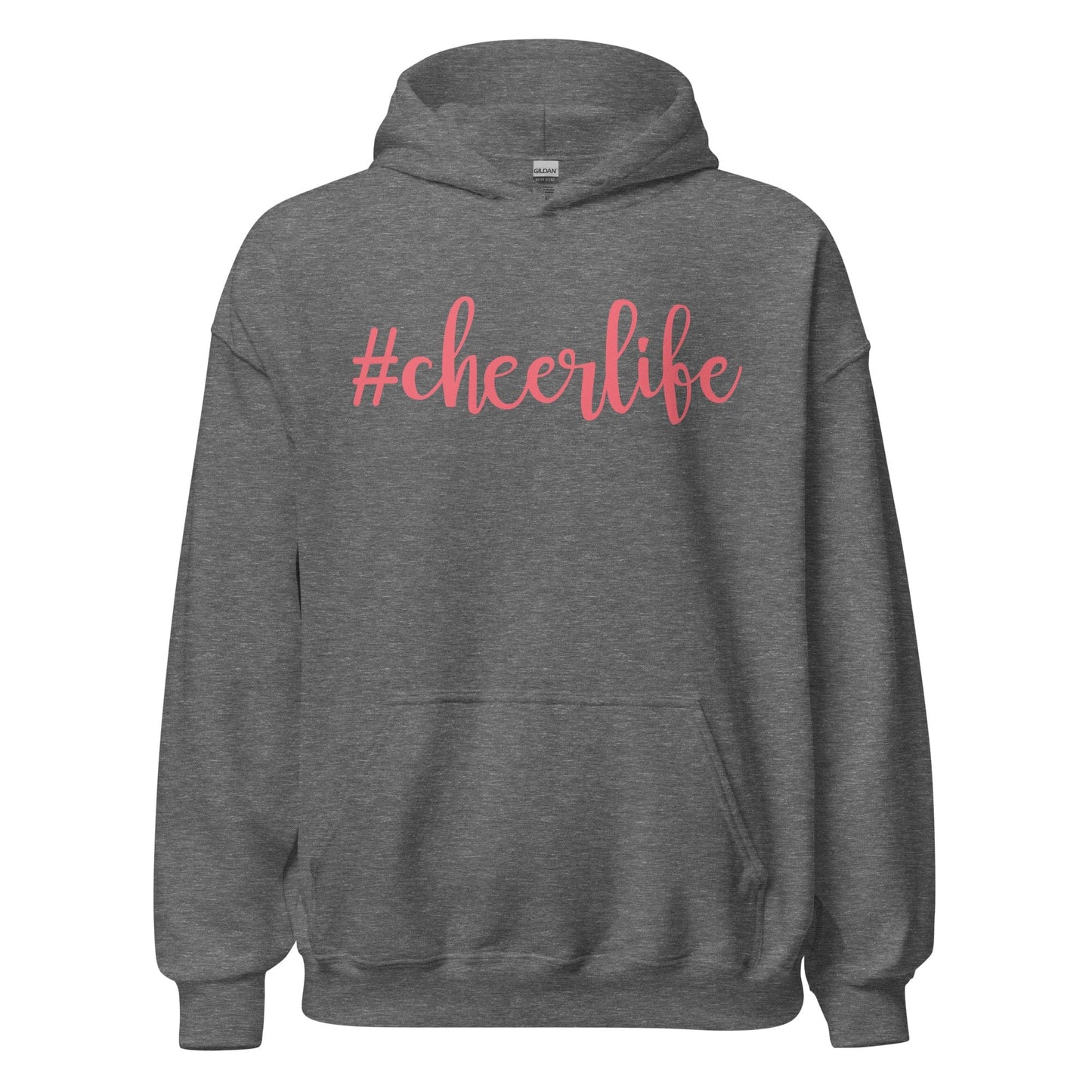 #CheerLife Hoodie Graphite Heather / S Spirit Gear Collective Hoodie