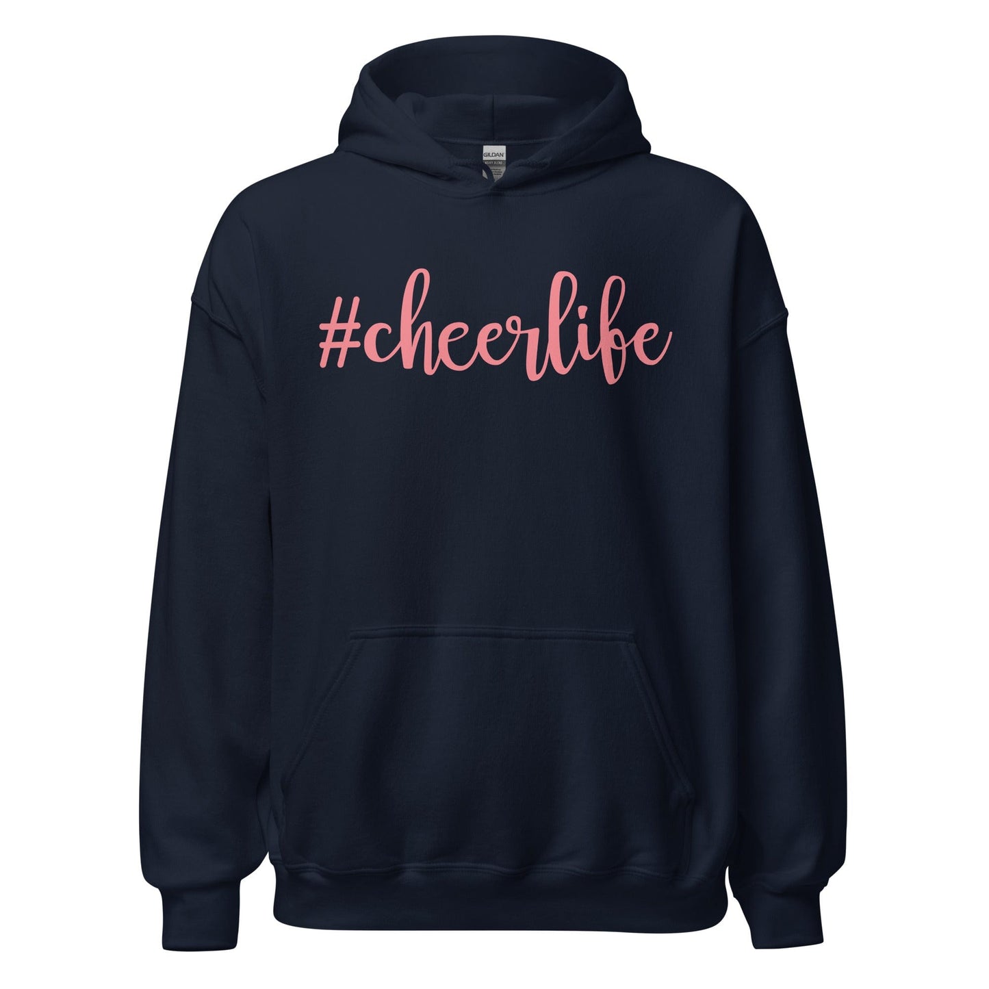 #CheerLife Hoodie Navy / S Spirit Gear Collective Hoodie