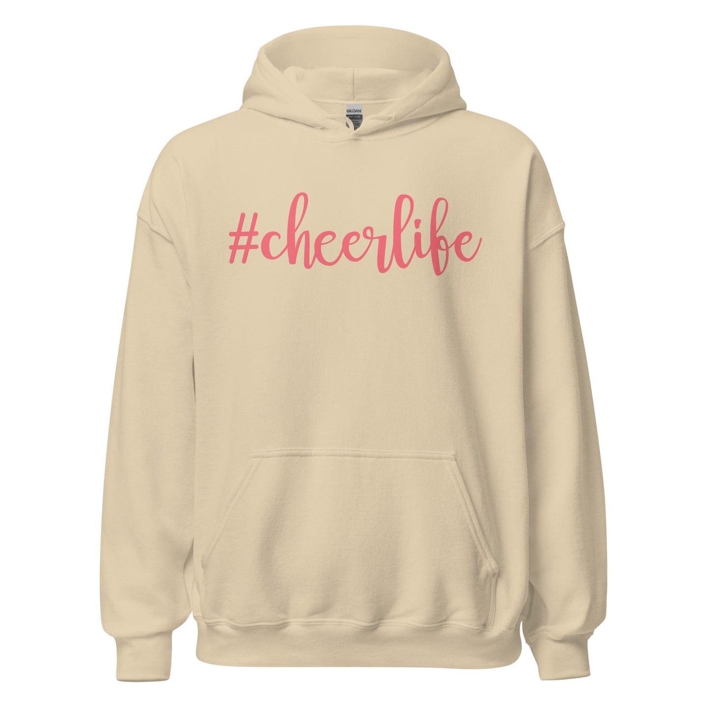 #CheerLife Hoodie Sand / S Spirit Gear Collective Hoodie