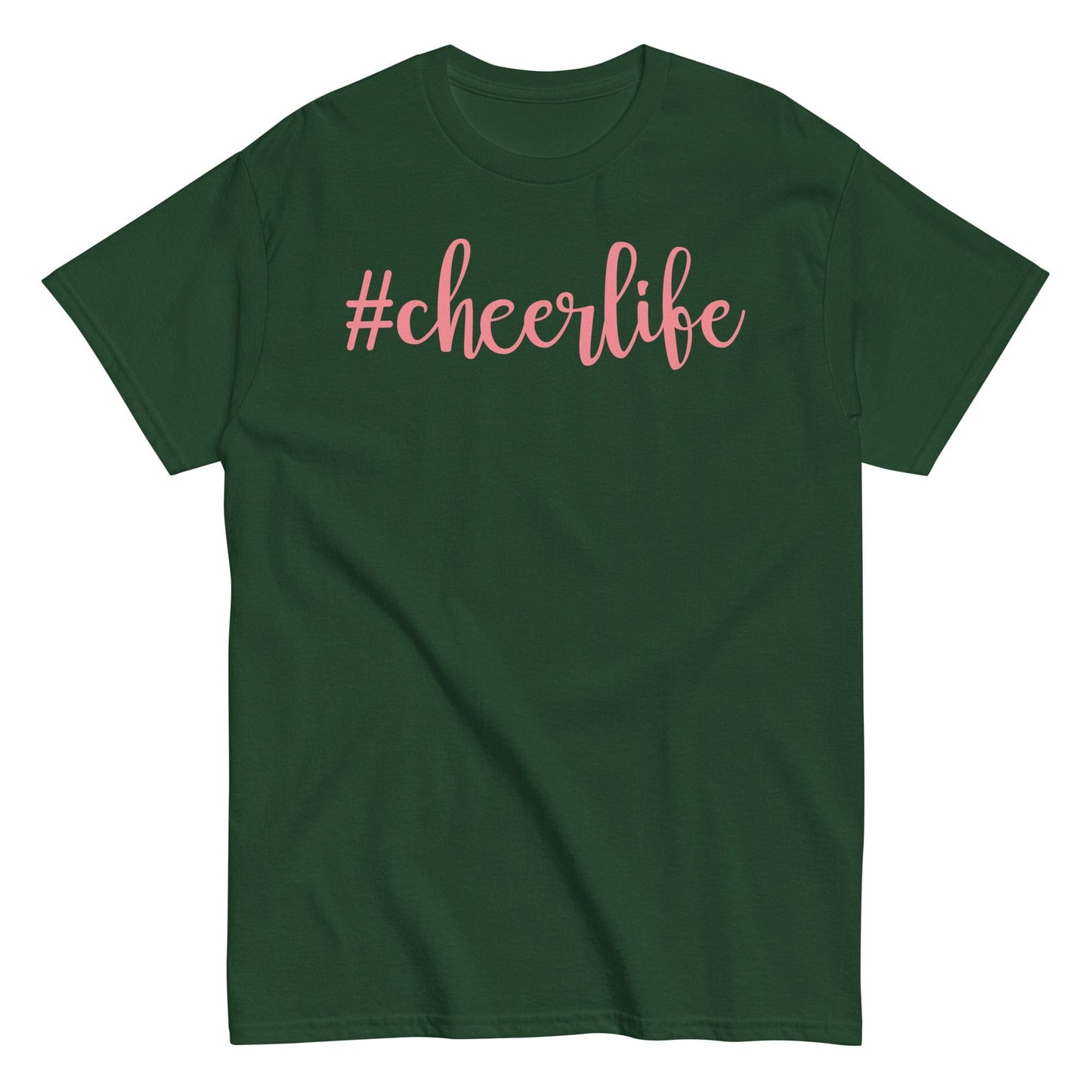 #CheerLife Shirt Forest Green / S Spirit Gear Collective T-Shirt