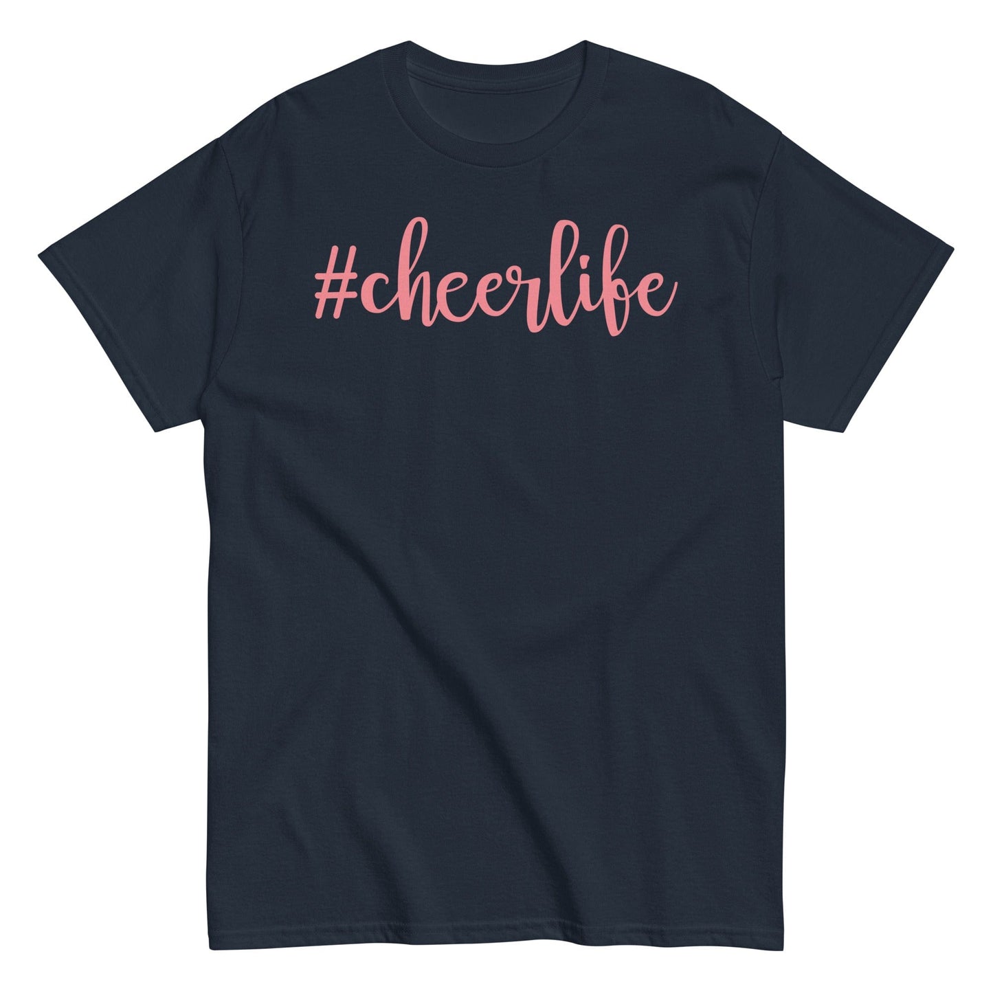 #CheerLife Shirt Navy / S Spirit Gear Collective T-Shirt